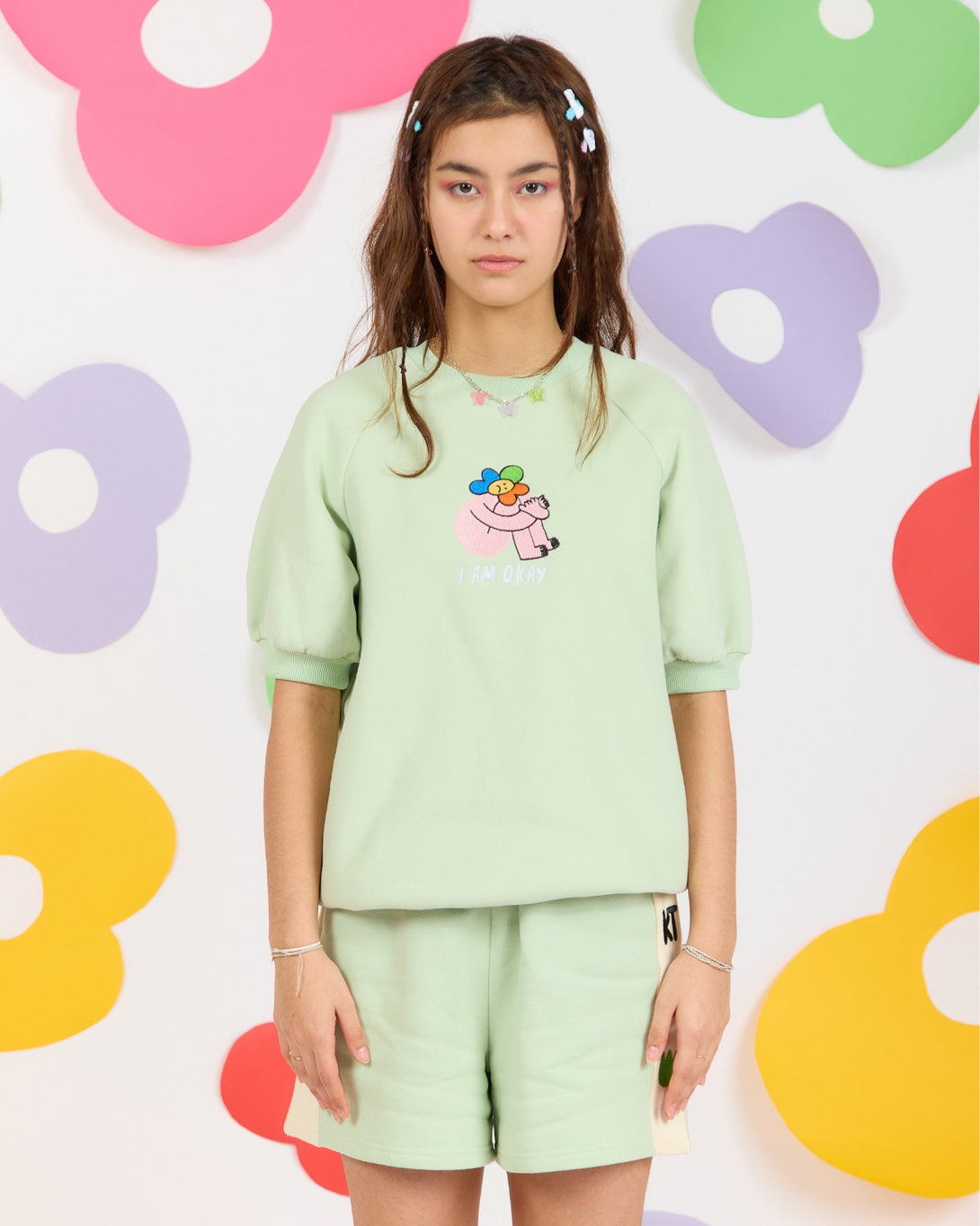 The Okay Lounge Top in Organic Cotton – Kina & Tam