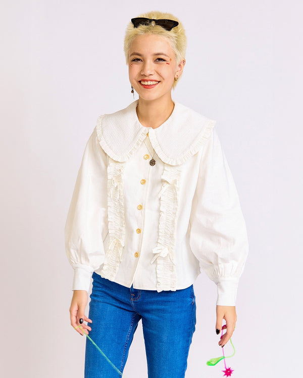 New The Tongue Tied Blouse – Kina & Tam