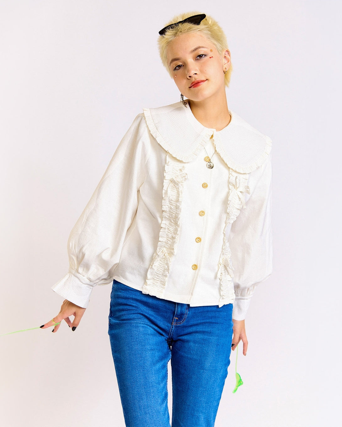 The Tongue Tied Blouse Updated – Kina & Tam