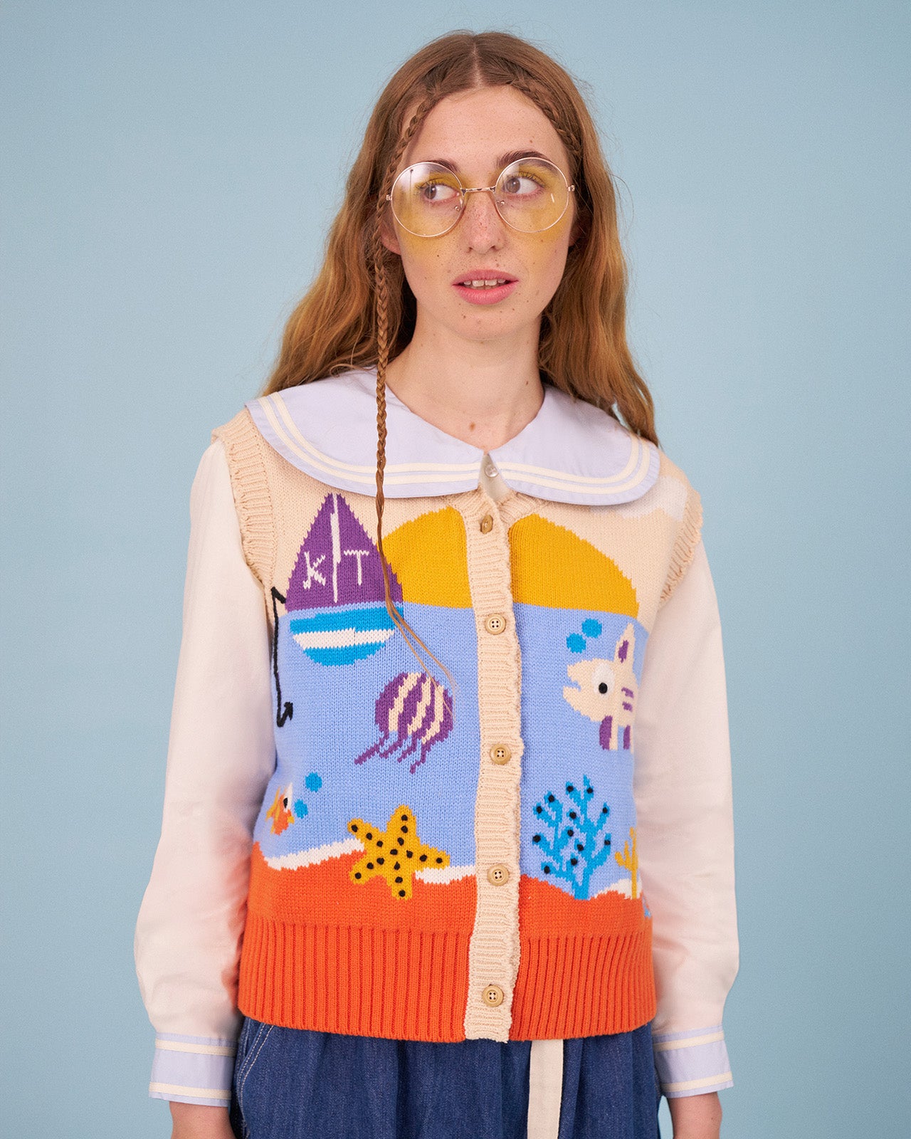 ミュージシャン HYSFORM FLOWER STAND KNIT VEST VERTICAL_GARAGE on X: 