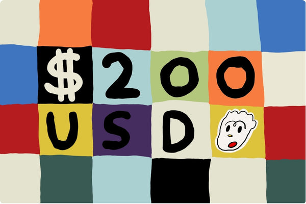 $200 USD Gift Card – Kina & Tam