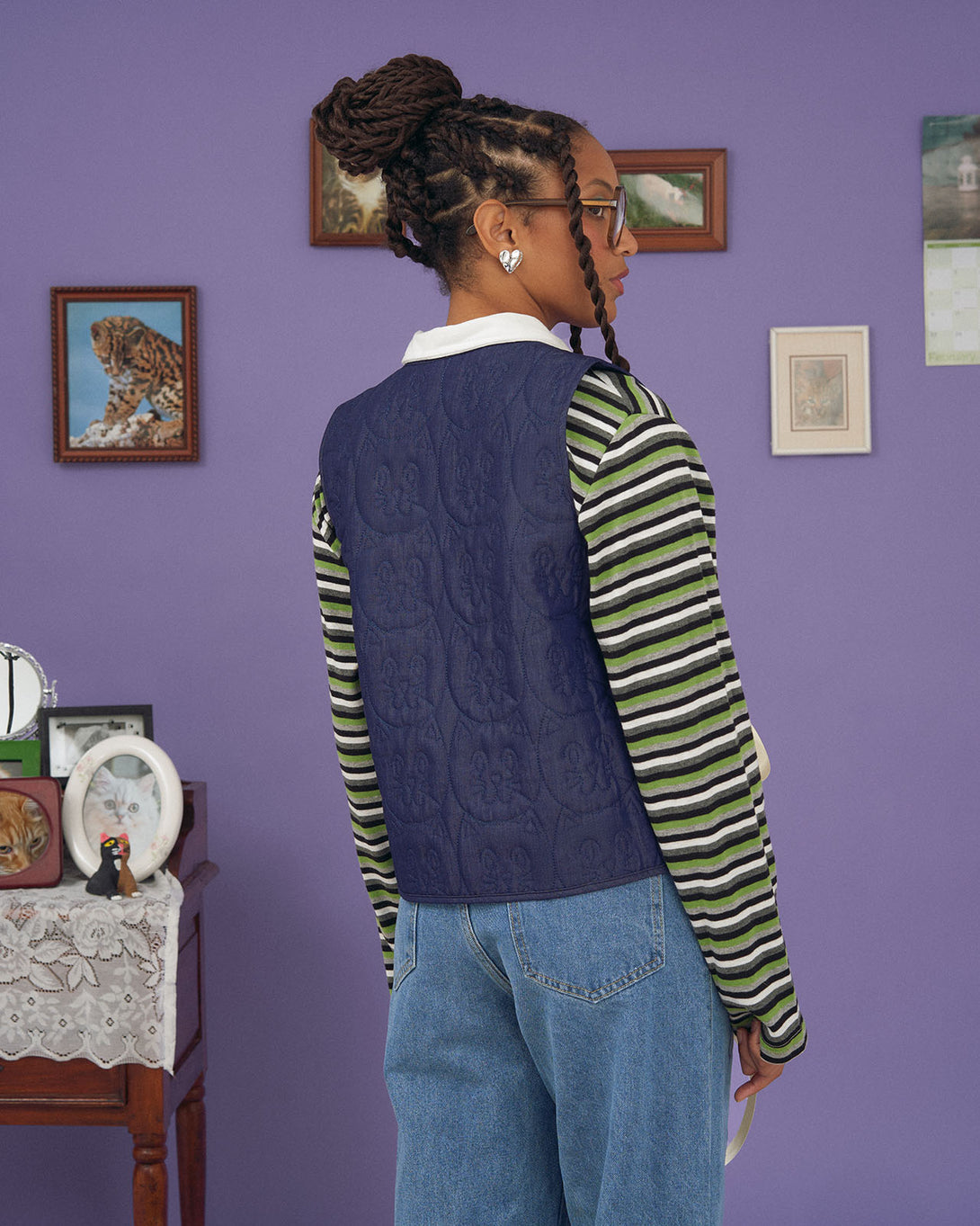 The Nine Lives Vest Back – Kina & Tam
