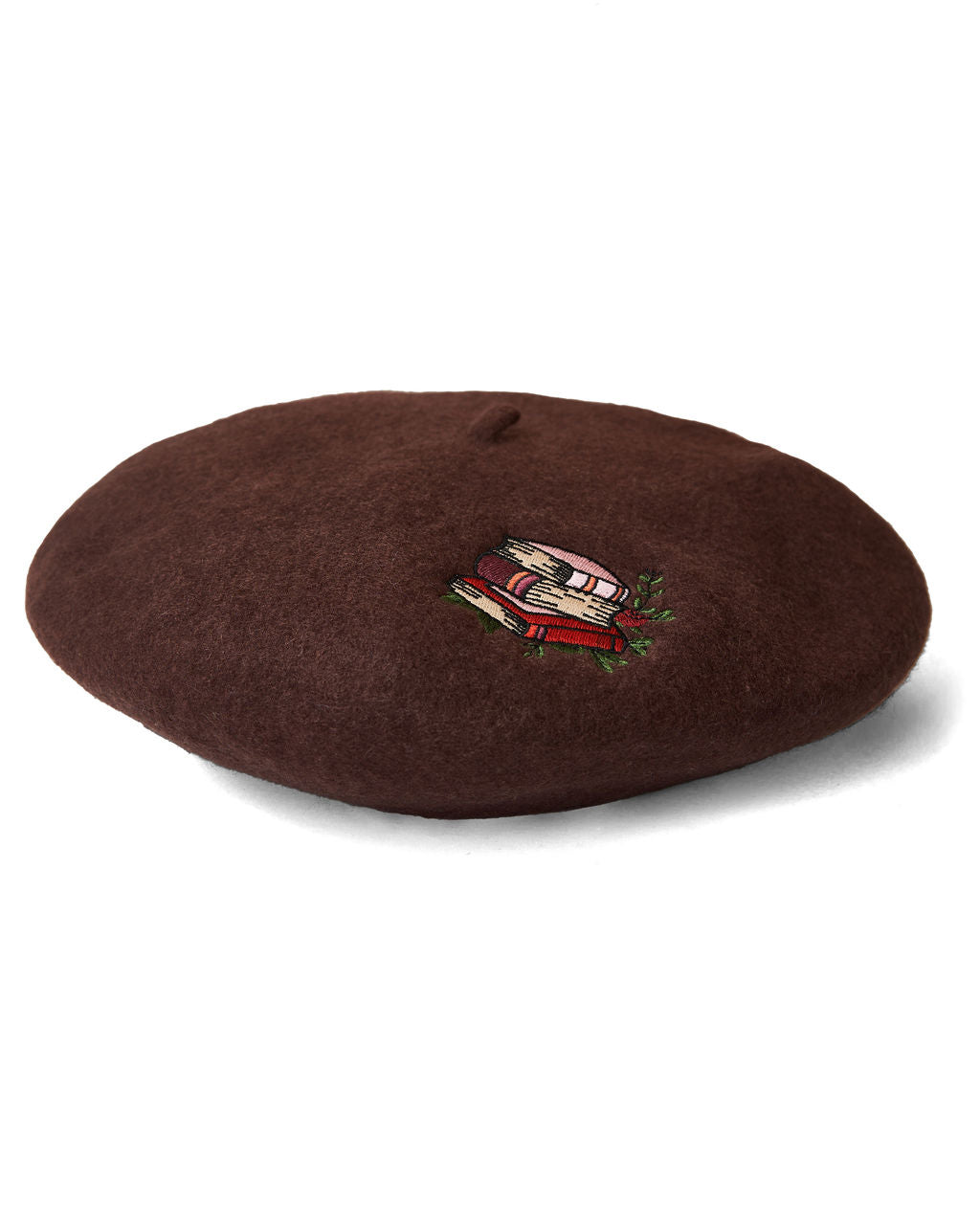 Full View The Dark Academia Beret – Kina & Tam