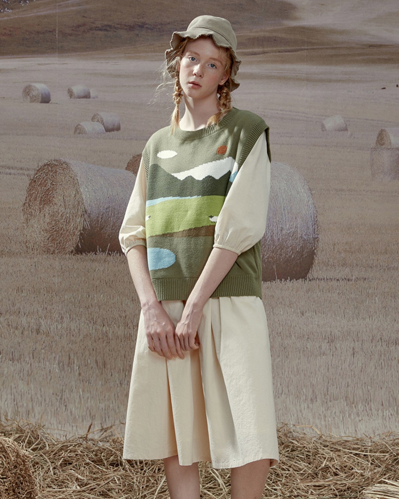 ニット+セーター MARK KENLY DOMINO TAN  T/N KNIT VEST MARK KENLY DOMINO TAN T/N KNIT VEST 【公式通販】