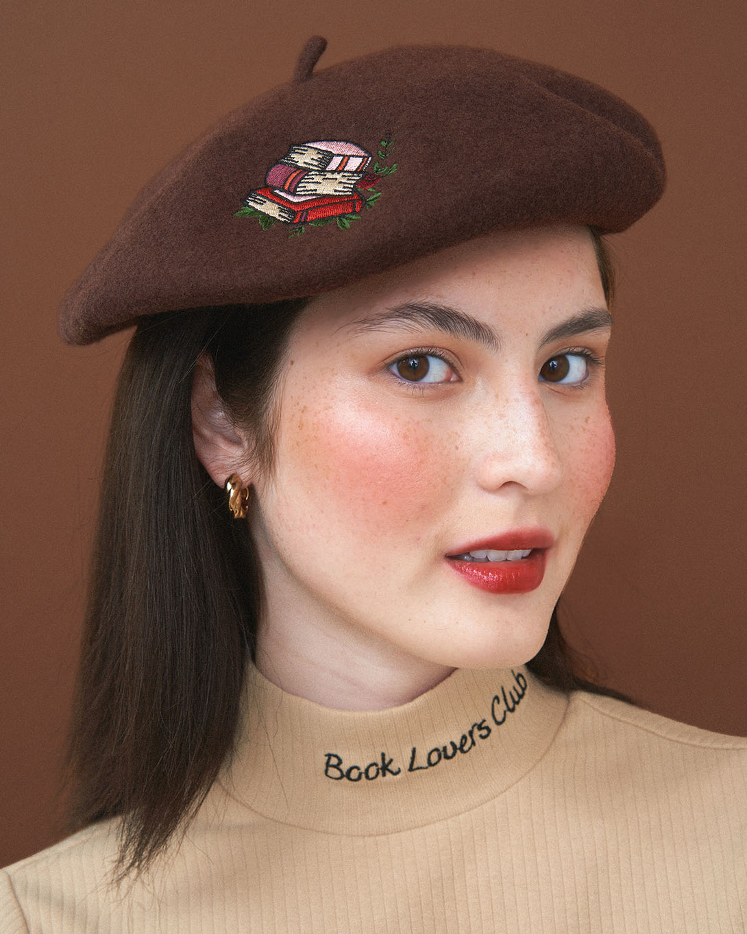 The Dark Academia Beret – Kina & Tam