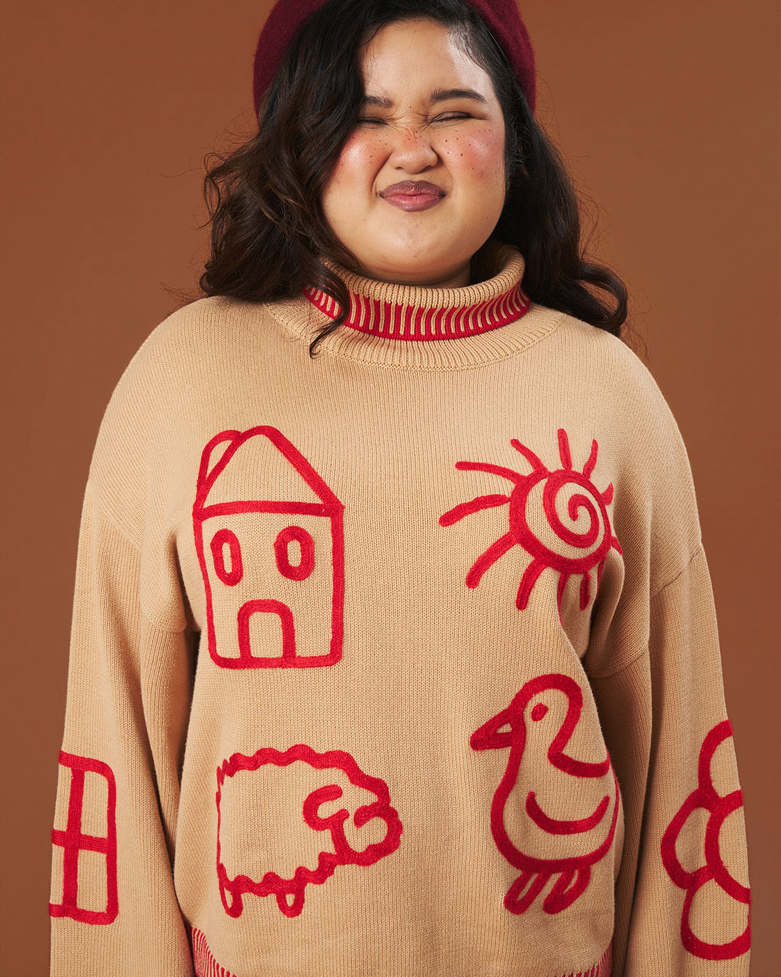 The Doodle Sweater – Kina & Tam