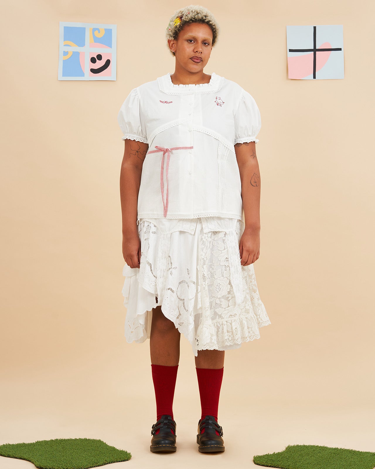 The Frog and Frills Blouse – Kina & Tam